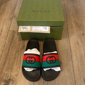 Men’s Interlocking G Slide Sandal